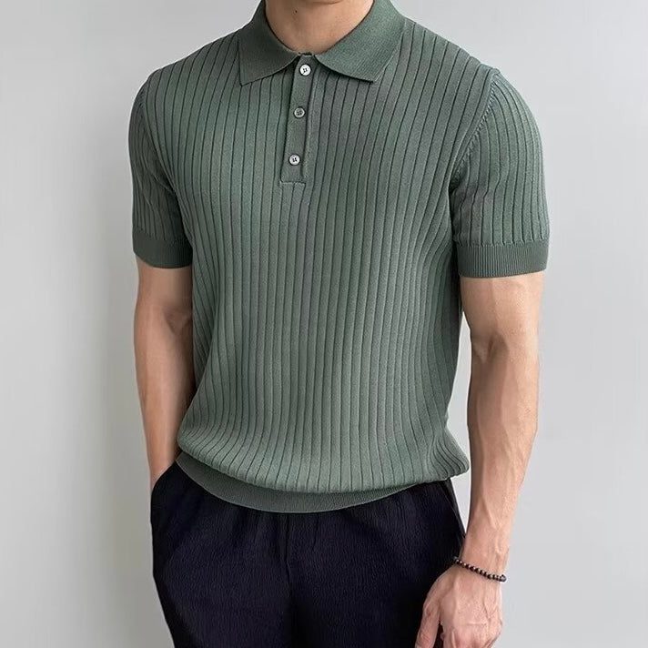 Mr. Eastwood | Knitted Polo Shirt