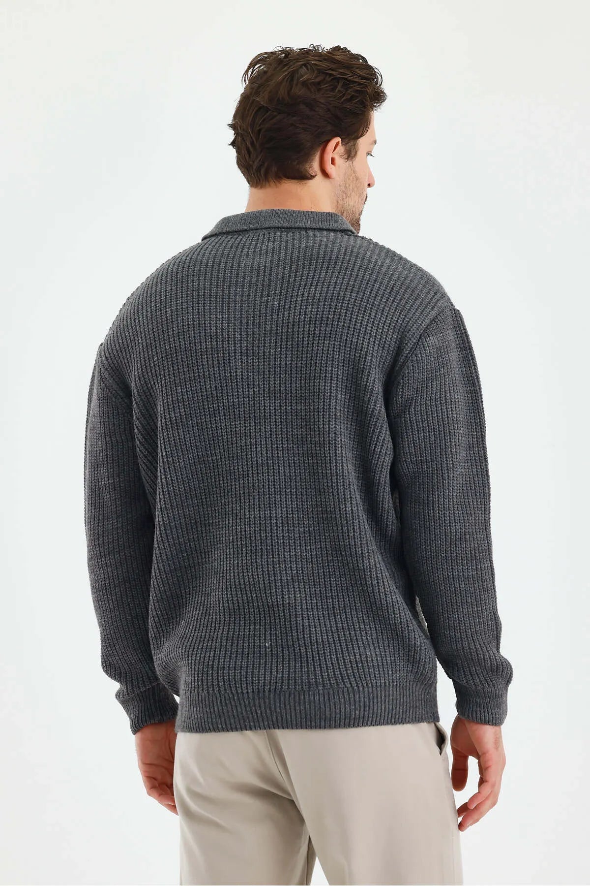 Mr. Wick | Knitwear Polo Sweater