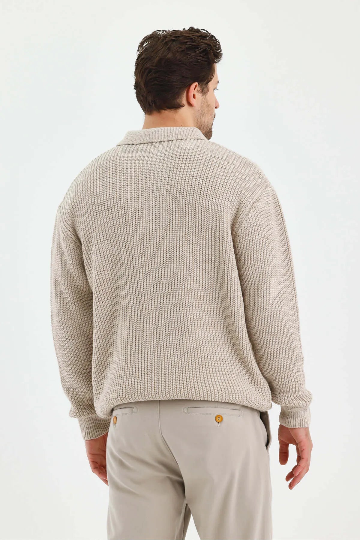 Mr. Wick | Knitwear Polo Sweater