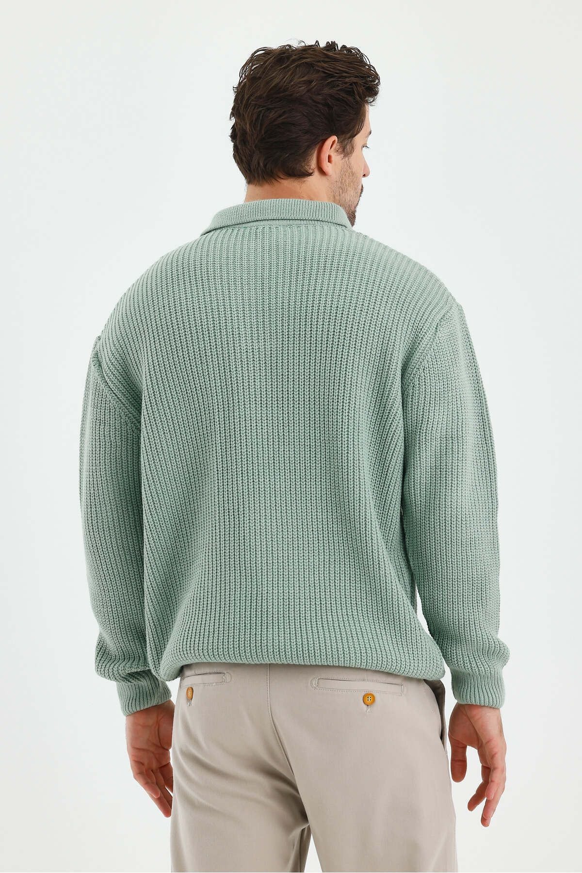 Mr. Wick | Knitwear Polo Sweater