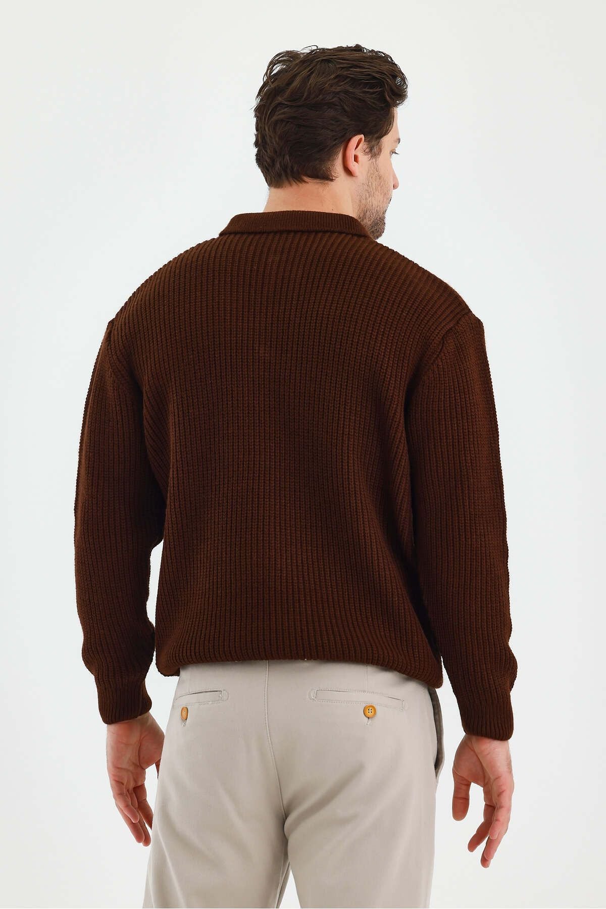 Mr. Wick | Knitwear Polo Sweater