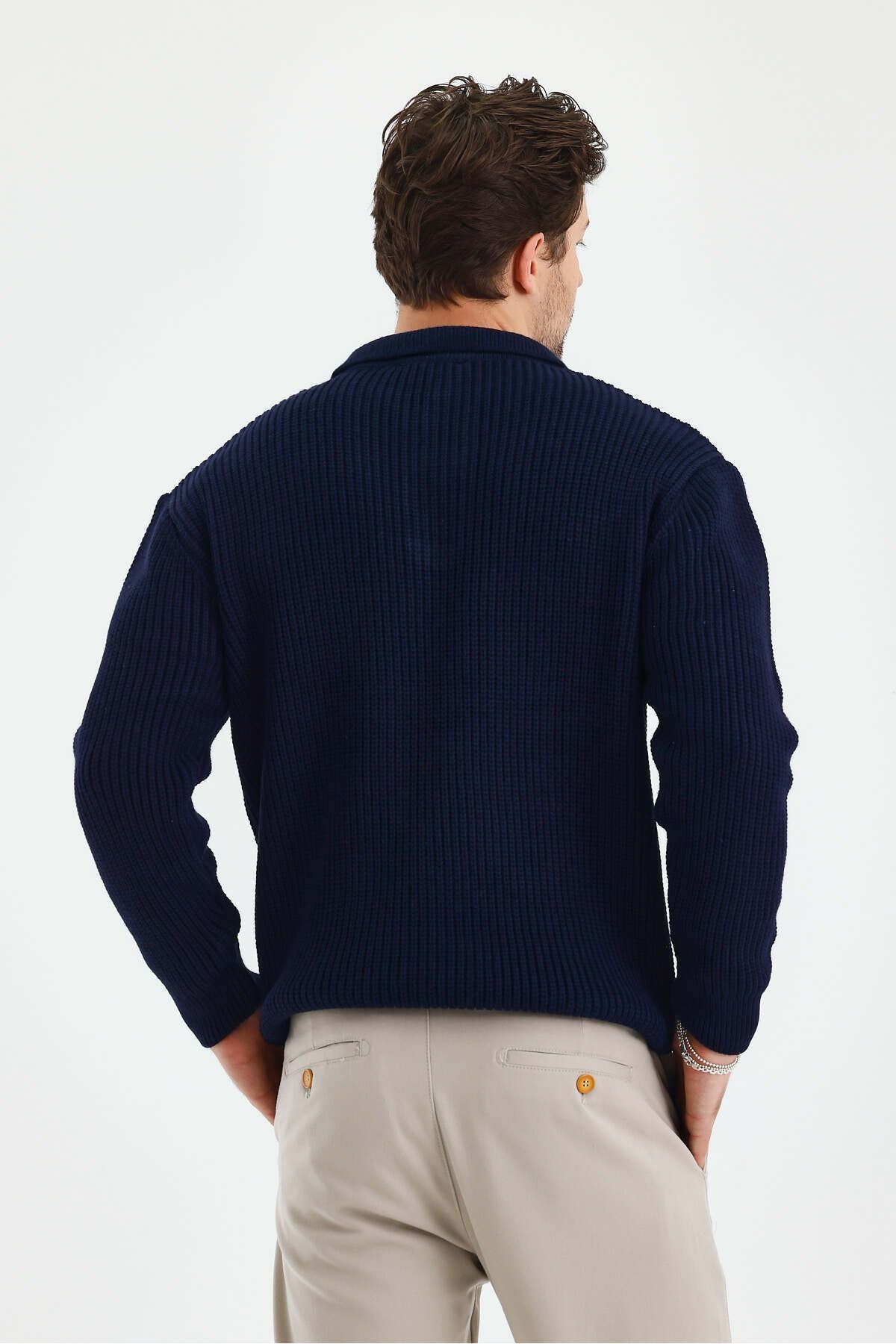 Mr. Wick | Knitwear Polo Sweater