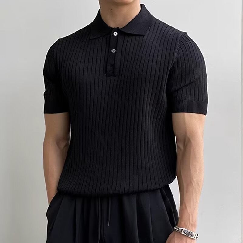 Mr. Eastwood | Knitted Polo Shirt