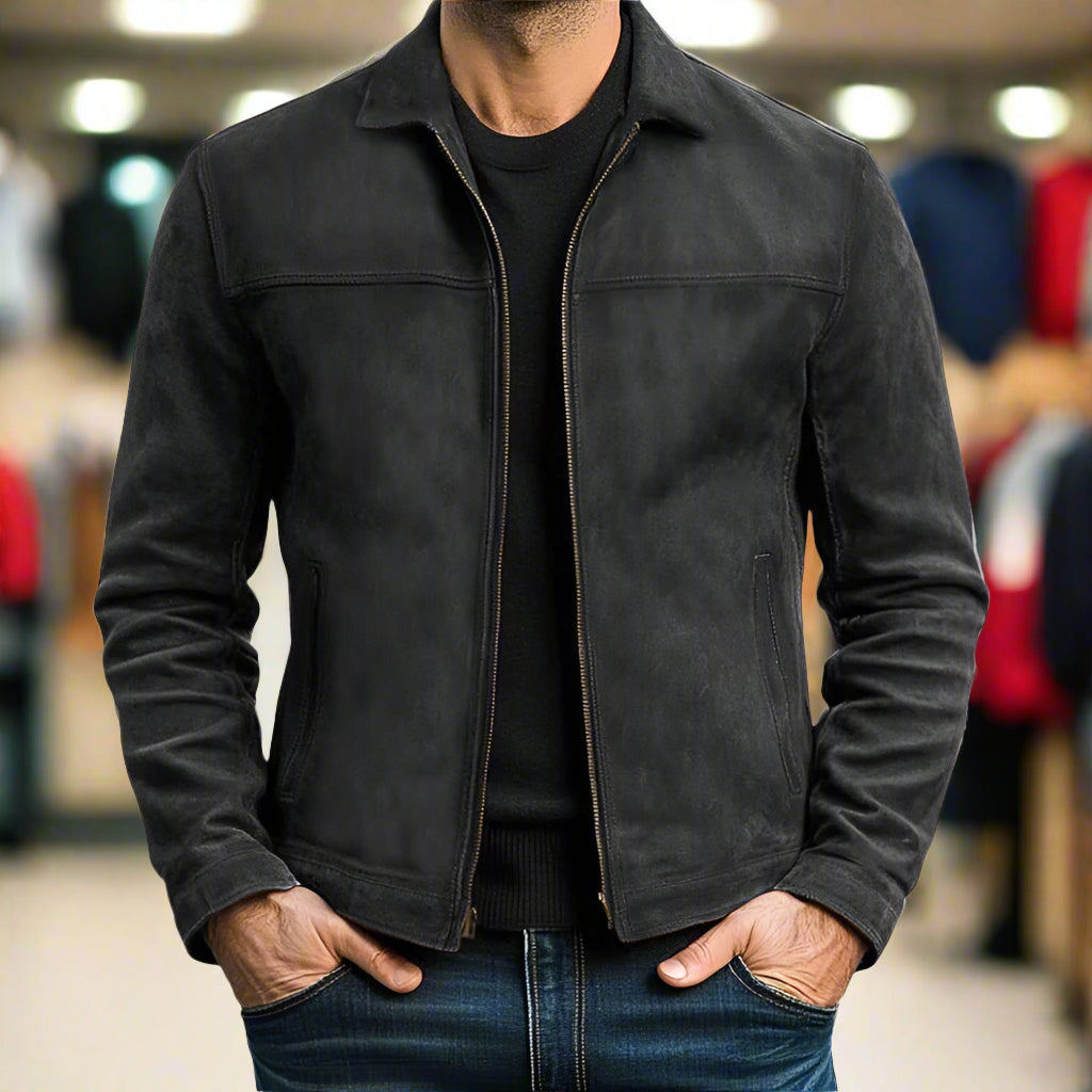 The Outlaw | PREMIUM LEATHER ZIP JACKET