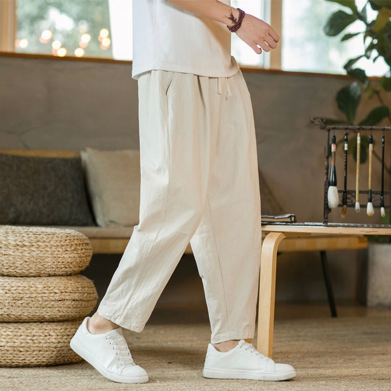 Mr. Douglas | Wide Linen Pants