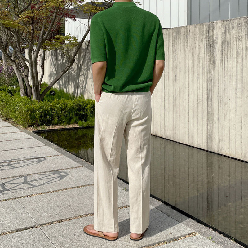 Mr. Bogart | Linen Pants