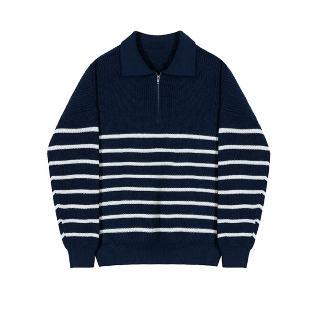 Mr. Hemingway | Half-Zip Sweater