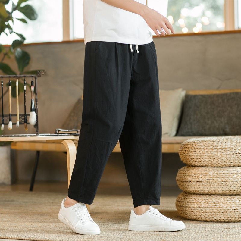 Mr. Douglas | Wide Linen Pants