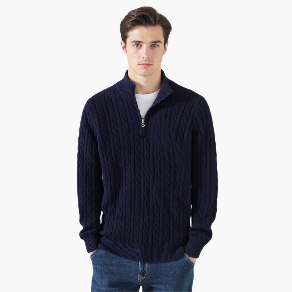 The Balboa | Zipped Sweater