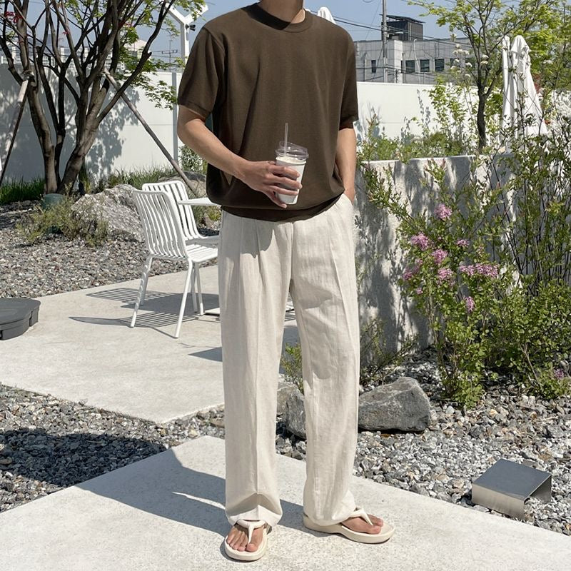 Mr. Bogart | Linen Pants