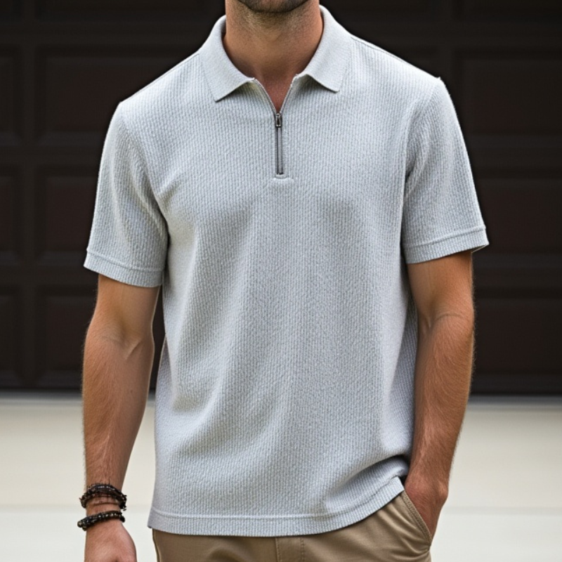 Mr. Bale | French Knit Polo