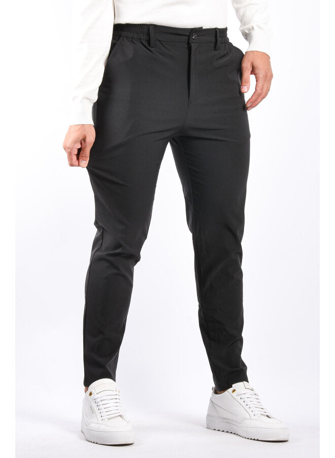 Mr. Kray Premium Stretch Trousers - Black