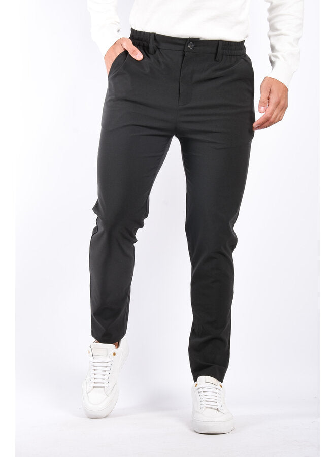 Mr. Kray Premium Stretch Trousers - Black